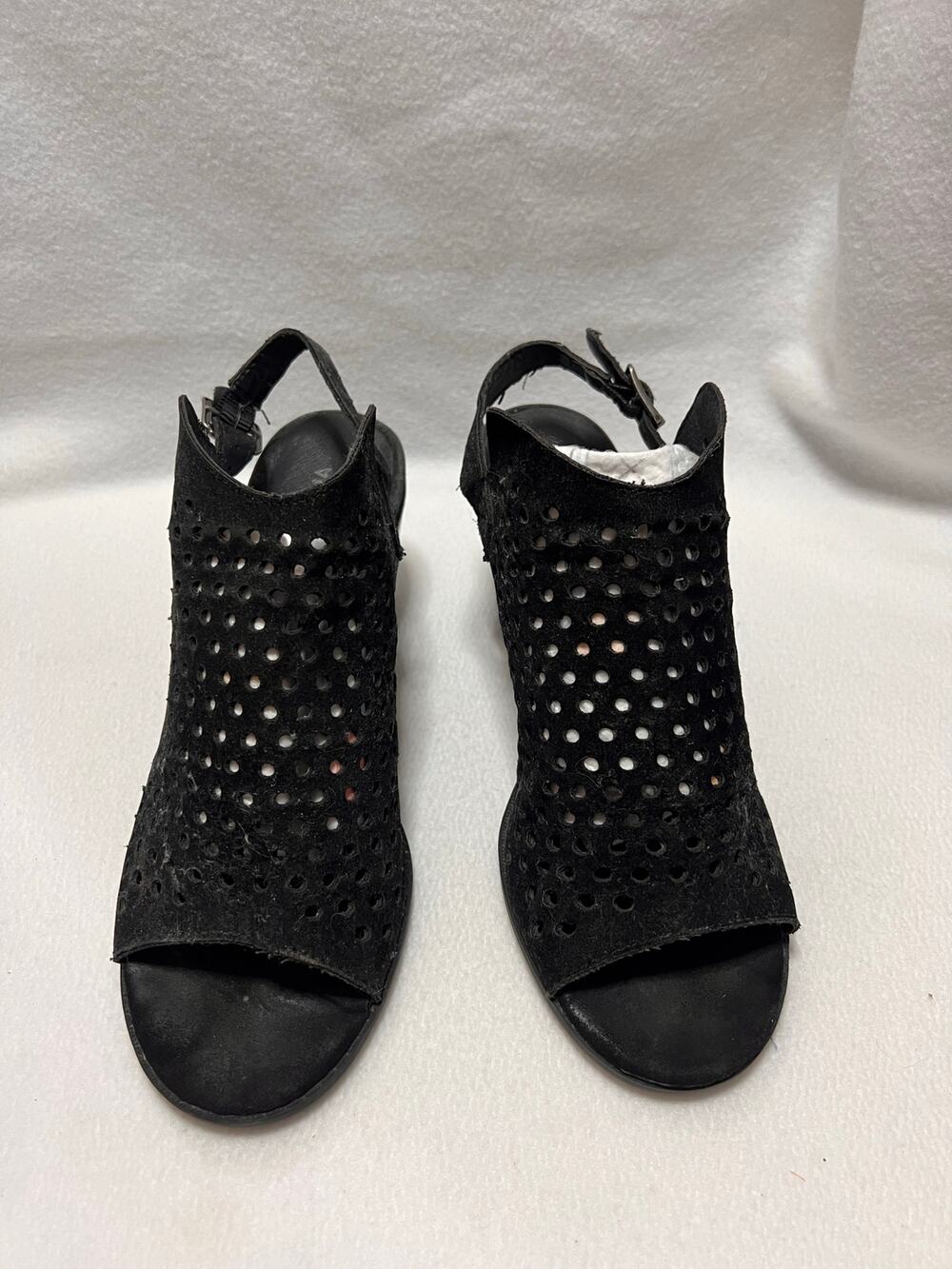 Sonoma Women's Block Heel Peep Toe Sandals Shoes EUC